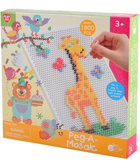 Peg-A-Mosaic Over 1800 Piece Game $40.59 - Pegged Puzzles