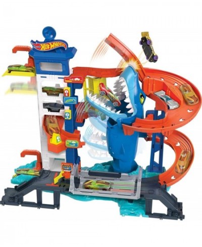 City Shark Escape Playset with 1 Car Nemesis-Based Track Play Connects to Other Sets Toy for Kids 4 Years Old & Older $72.89 ...