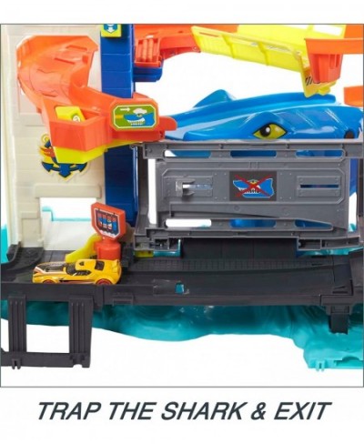 City Shark Escape Playset with 1 Car Nemesis-Based Track Play Connects to Other Sets Toy for Kids 4 Years Old & Older $72.89 ...