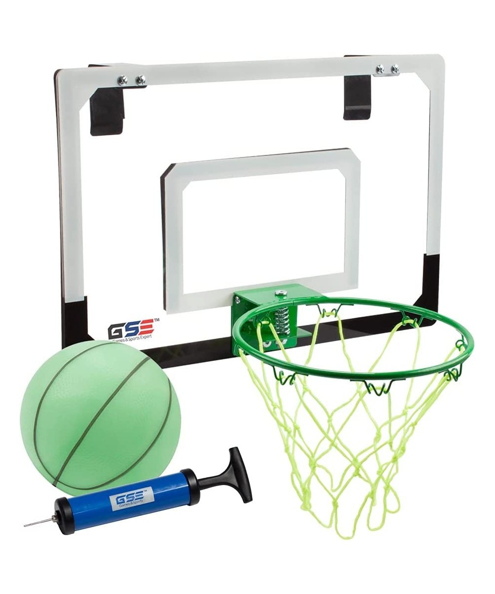 GSE Over-The-Door Pro Basketball Hoop with Basketball & Pump Basketball Hoop Set for Home & Office Indoor Basketball Game Set...