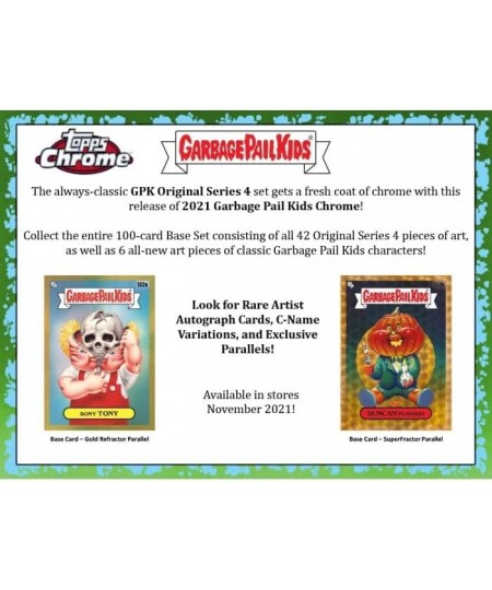 2021 Garbage Pail Kids Blaster Box $69.21 - Trading Cards & Accessories