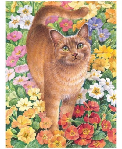 Spiro Amongst Primulas - 750 Piece Jigsaw Puzzle $25.35 - Jigsaw Puzzles