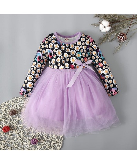 Kids Toddler Baby Girls Halloween Costume Ghost Pumpkin Princess Outfits A-Line Tutu Tutu Print Dress Party Skirt $30.31 - Ki...