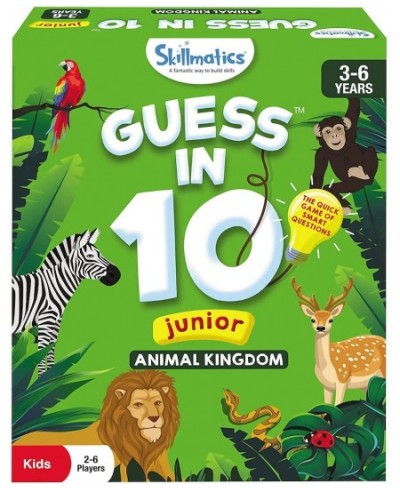 Found It Indoor Edition + Guess in 10 Junior Animal Kingdom Bundle | Gifts Super Fun & Educational for Kids Ages 3-7 $42.97 -...