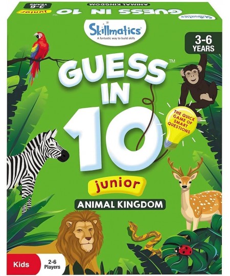 Found It Indoor Edition + Guess in 10 Junior Animal Kingdom Bundle | Gifts Super Fun & Educational for Kids Ages 3-7 $42.97 -...