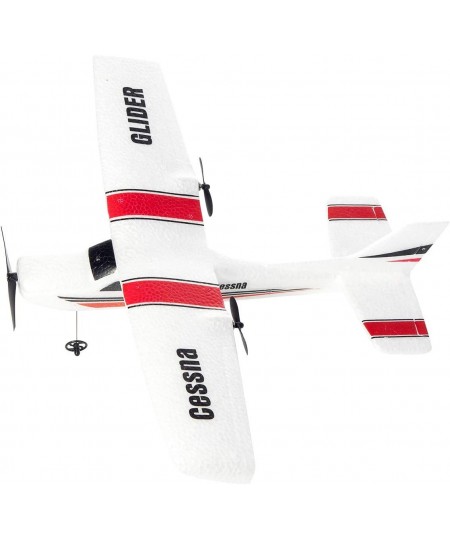 RC Plane 2 Channels Remote Control Airplane Ready to Fly RC Airplane Builting in 6-Axis Gyro Easy to Fly Remote Control Plane...