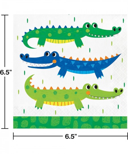 Alligator Birthday Party Napkins 16 ct $14.74 - Kids' Party Tableware