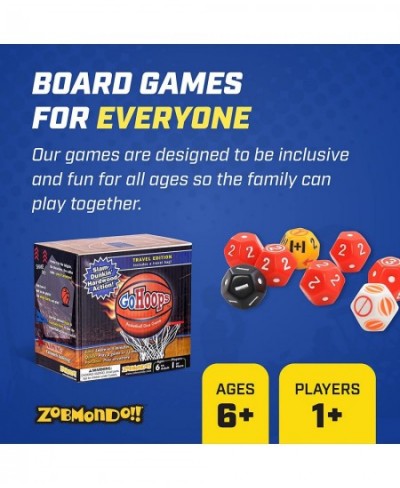 GoHoops Basketball Dice Game Play Basketball Anywhere with Fun Portable Custom Dice Set for Adults and Kids Ages 6+ $29.12 - ...