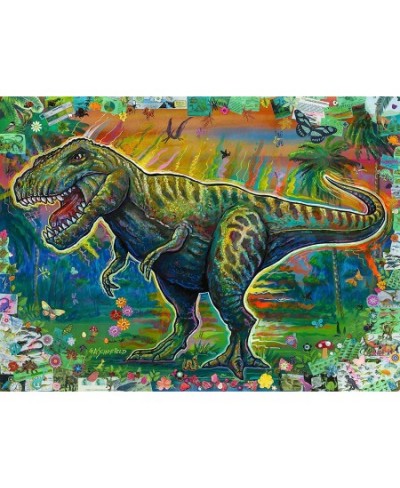 Glen Schofield - T-Rex King of The Dinosaurs - 500 Piece Jigsaw Puzzle $33.37 - Jigsaw Puzzles