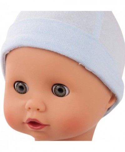 Gotz Muffin to Dress 13" Soft Cloth/Vinyl Baby Doll in Blue with Blue Sleeping Eyes $58.15 - Dolls