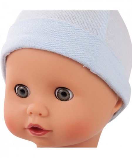 Gotz Muffin to Dress 13" Soft Cloth/Vinyl Baby Doll in Blue with Blue Sleeping Eyes $58.15 - Dolls