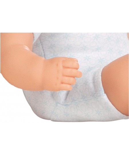 Gotz Muffin to Dress 13" Soft Cloth/Vinyl Baby Doll in Blue with Blue Sleeping Eyes $58.15 - Dolls