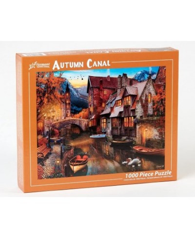 Autumn Canal Jigsaw Puzzle 1000 Piece $29.98 - Jigsaw Puzzles