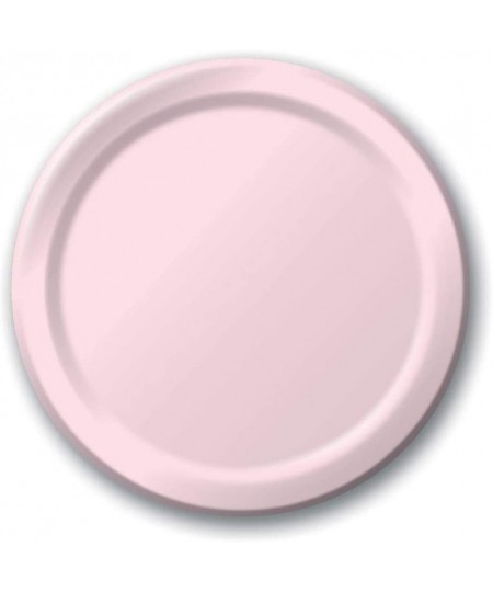 Touch of Color Paper Lunch Plates 24-Count Classic Pink $15.23 - Kids' Party Tableware