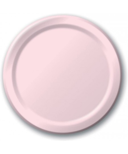 Touch of Color Paper Lunch Plates 24-Count Classic Pink $15.23 - Kids' Party Tableware