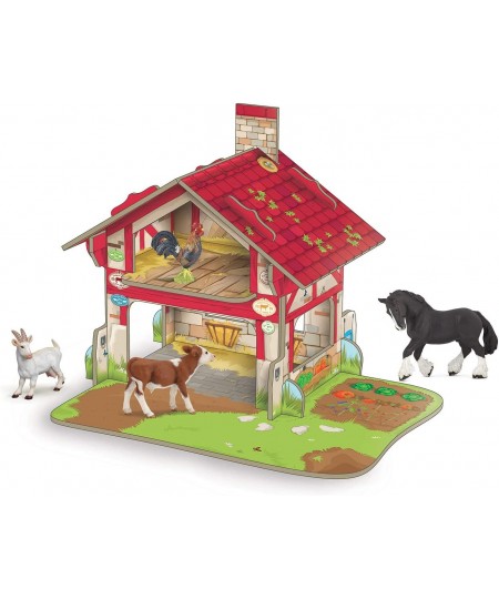 Hand-Painted - Figurine -The Enchanted World -Mini Farm -33108 - Collectible - for Children - Suitable for Boys and Girls - f...