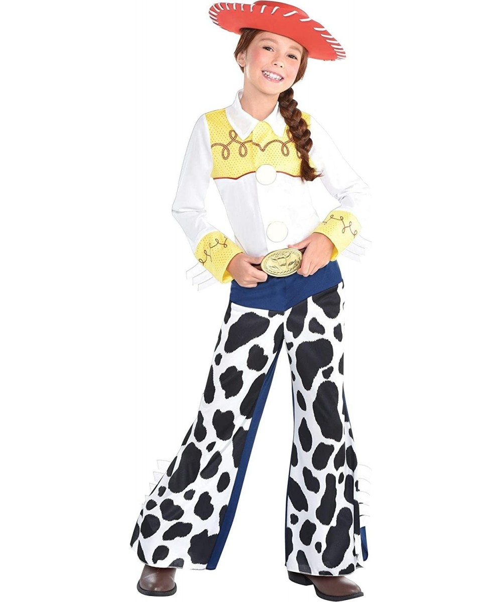 Toy Story Jessie Halloween Costume for Toddler Girls 3-4T Includes Jumpsuit Hat and Attached Belt $66.37 - Kids' Costumes