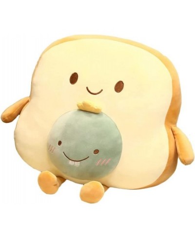 Kawaii Toast Slice Bread Plush Pillow Dinosaur Stuffed Animal Toy Cute Sofa Cushion for All Ages 17.8Inch (Dino) $57.45 - Kid...