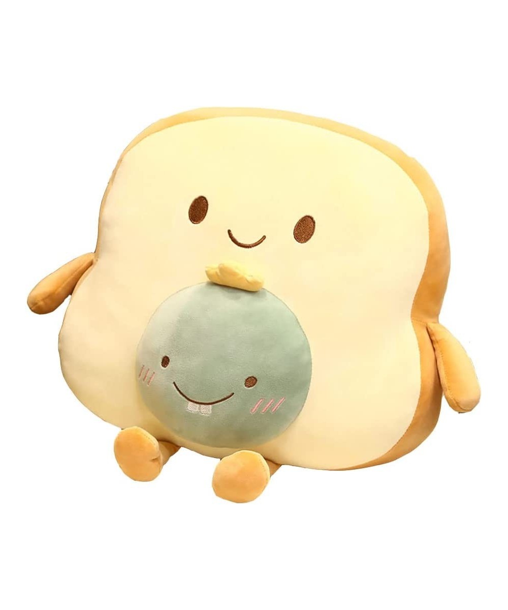 Kawaii Toast Slice Bread Plush Pillow Dinosaur Stuffed Animal Toy Cute Sofa Cushion for All Ages 17.8Inch (Dino) $57.45 - Kid...