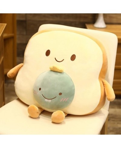 Kawaii Toast Slice Bread Plush Pillow Dinosaur Stuffed Animal Toy Cute Sofa Cushion for All Ages 17.8Inch (Dino) $57.45 - Kid...