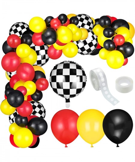 127 Pieces Car Race Balloons Party Supplies Race Car Theme Birthday Party Garland Arch Party Decorations (Race Car Style) $23...