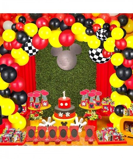 127 Pieces Car Race Balloons Party Supplies Race Car Theme Birthday Party Garland Arch Party Decorations (Race Car Style) $23...