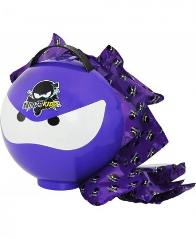 Giant Mystery Ninja Ball - Series 3 Purple (2022) | Includes 25 Ninja Toys Cards Surprises | 2 Unique Ninja Balls to Collect ...