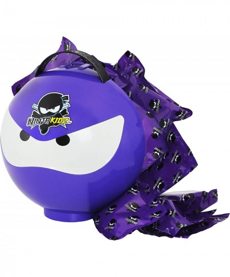 Giant Mystery Ninja Ball - Series 3 Purple (2022) | Includes 25 Ninja Toys Cards Surprises | 2 Unique Ninja Balls to Collect ...