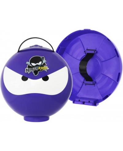 Giant Mystery Ninja Ball - Series 3 Purple (2022) | Includes 25 Ninja Toys Cards Surprises | 2 Unique Ninja Balls to Collect ...