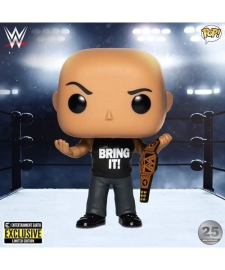 Funko POP! WWE The Rock 3.75" Entertainment Earth Exclusive Vinyl Figure ( 91) $20.56 - Action Figures