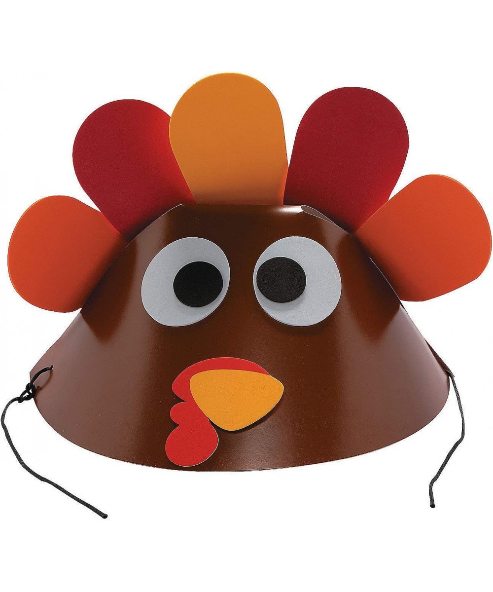 Goofy DIY Turkey Hat Craft Kits - Makes 12 Thanksgiving Craft for Kids $44.44 - Kids' Drawing & Writing Boards