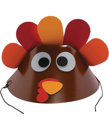 Goofy DIY Turkey Hat Craft Kits - Makes 12 Thanksgiving Craft for Kids $44.44 - Kids' Drawing & Writing Boards