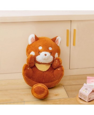 19.3'' Kawaii Red Panda Stuffed Animal Plush Pillow Toy with Detachable Scarf Ailurus Fulgens Plushie Doll Toys Home Decor… $...