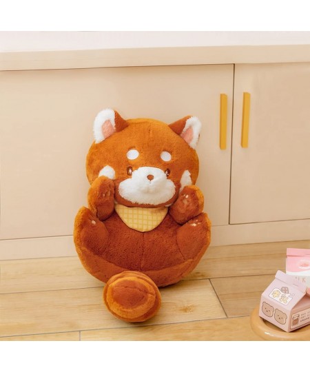 19.3'' Kawaii Red Panda Stuffed Animal Plush Pillow Toy with Detachable Scarf Ailurus Fulgens Plushie Doll Toys Home Decor… $...