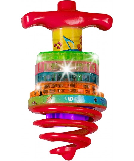 Bouncing Musical Dreidel - Hanukkah Dreidel Game - Sings Oh Draidel as it Bounces and Spins - Light Up Dreidel - Chanukah Toy...