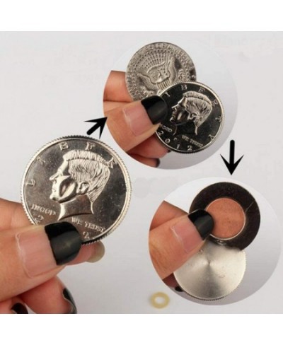 Magic Flipper Coin Half Dollar Coin Magic Tricks Professional Magician Props Close up Magic Stage Illusions $20.47 - Magic Ki...