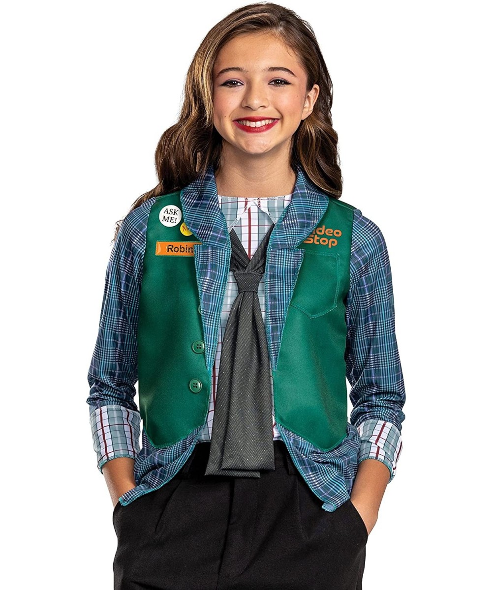 Stranger Things Tween Classic Video Stop Robin S4 Costume $37.31 - Kids' Costumes