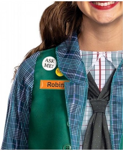 Stranger Things Tween Classic Video Stop Robin S4 Costume $37.31 - Kids' Costumes