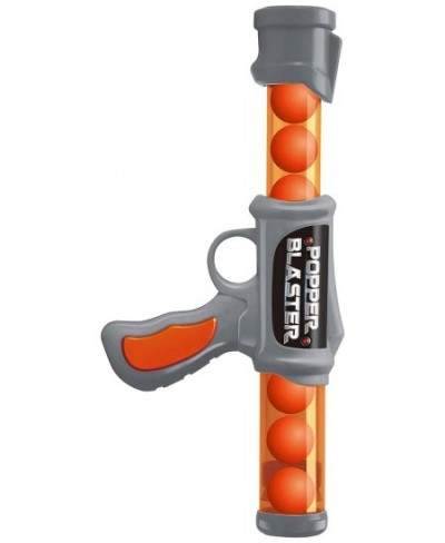 Popper Blaster - Shoots up to 25 ft Includes 1 Popper Blaster and 12 Foam Balls $23.00 - Toy Foam Blasters & Guns