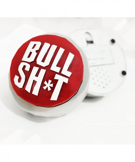 The Original BS Button Game® (60 Hilarious Bull Sh*t Phrases Wild Cards and Custom Bullshit Playing Cards) $21.36 - Card Games