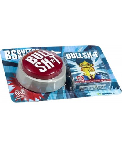 The Original BS Button Game® (60 Hilarious Bull Sh*t Phrases Wild Cards and Custom Bullshit Playing Cards) $21.36 - Card Games