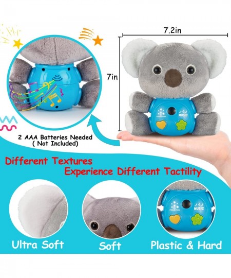 3 in 1 Plush Koala Baby Musical Toys Star Projector Light Up Baby Toys 0 3 6 9 12 18 Months Infant Toys Stuffed Animal Newbor...