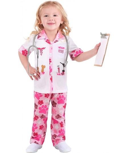 Toddler Girl's Veterinarian Costume $49.16 - Kids' Costumes