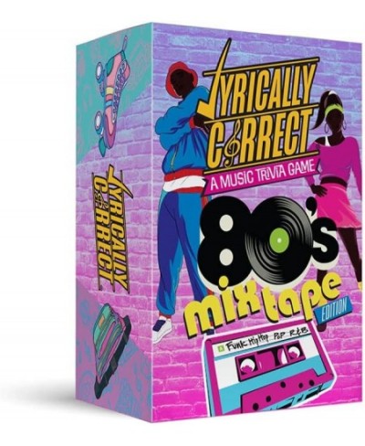 80'S Mixtape Hip Hop R & B Funk and Pop Music Trivia Card Game |Multi-Generational Family Gatherings Adult Game Night and Fun...