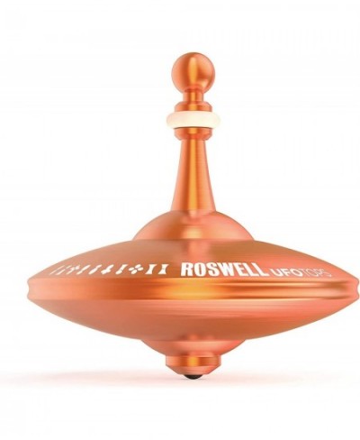 UFO Tops - Roswell | Metal Spinning Top | Inspired by The Documented 1947 UFO Sighting in Roswell New Mexico (Desert Orange) ...