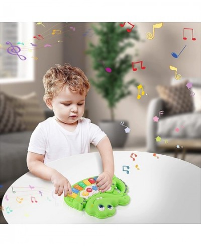 Baby Educational Musical Piano Toy Crib Musical Crocodile Toy for Babies and Toddlers Piano Keyboard Toy for Infant Birthday ...