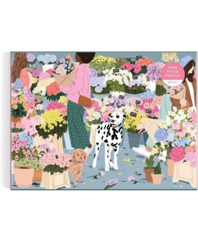 Flower Market 1000 Piece Puzzle from - Challenging 1000 Piece Puzzle Floral Artwork Illustrations from Ana Hard Thick and Stu...