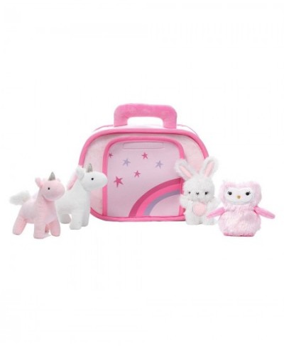 Interactive Pink Rainbow Purse Plush with Stuffed Animal Toys $50.11 - Stuffed Animals & Teddy Bears