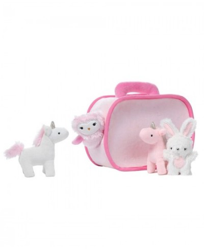 Interactive Pink Rainbow Purse Plush with Stuffed Animal Toys $50.11 - Stuffed Animals & Teddy Bears