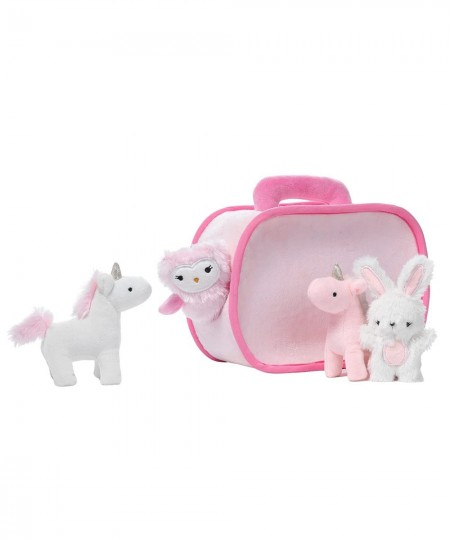 Interactive Pink Rainbow Purse Plush with Stuffed Animal Toys $50.11 - Stuffed Animals & Teddy Bears